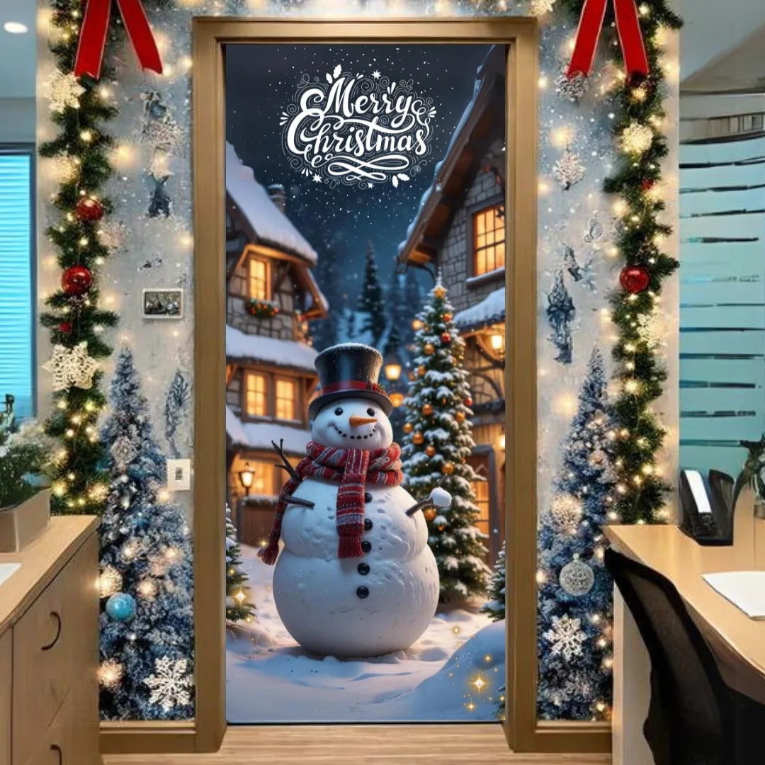 NAVIDOOR® FORROS NAVIDEÑOS ESPECIALES PARA PUERTAS 180*90