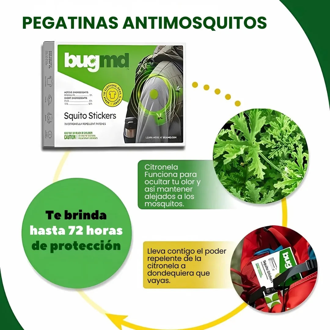 CITROMOSQ®  78 CAMPOS DE FUERZA CONTRA MOSQUITOS