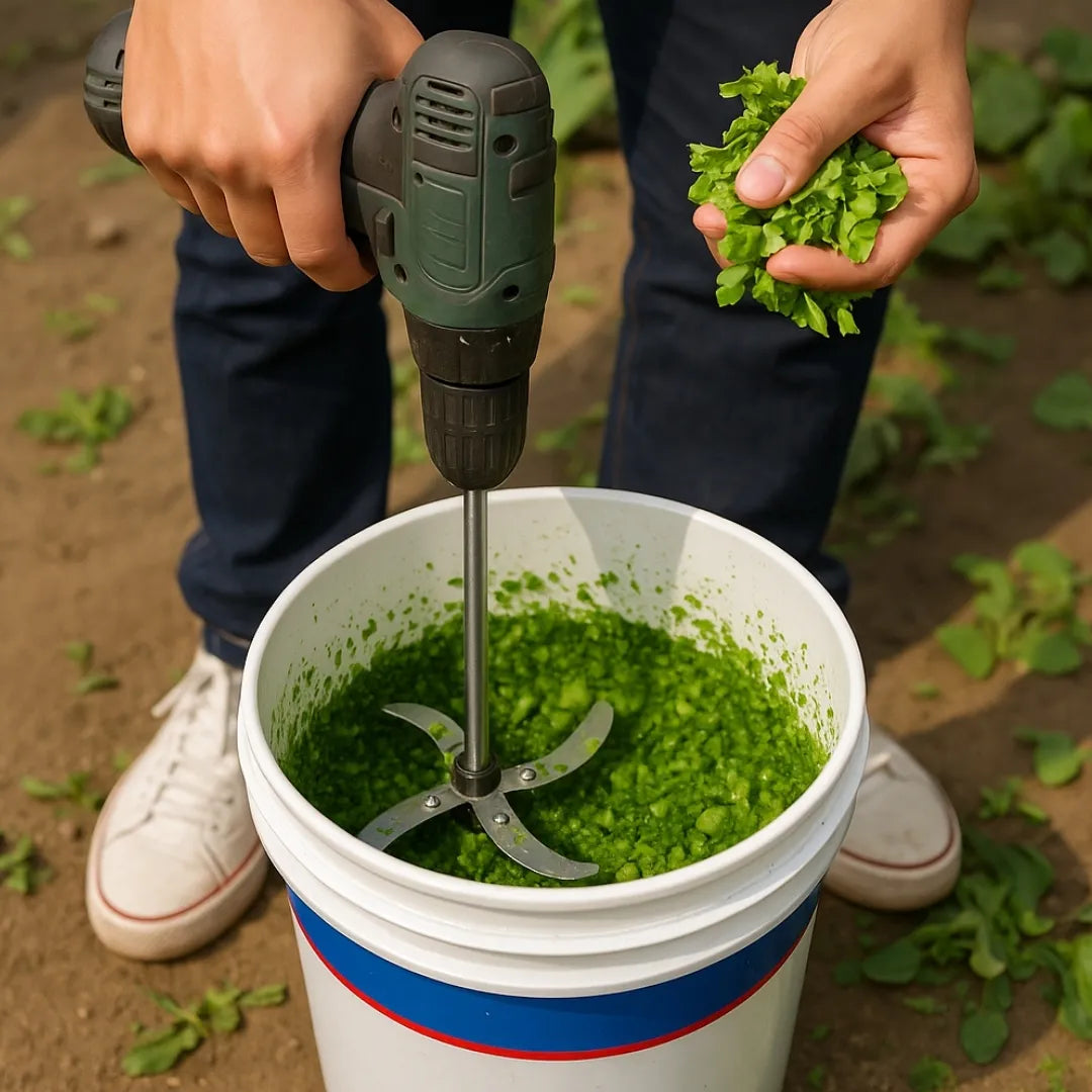 CORTAAGRO® PICADOR DE VERDURAS Y HIERBAS PARA TALADRO