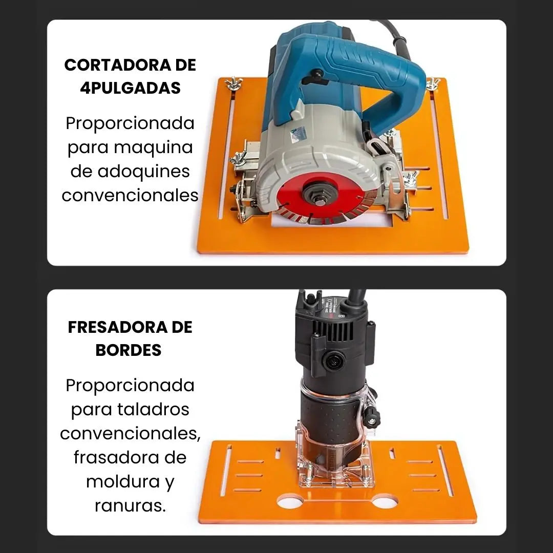 ANGLECUT® BASE GUIA DE CORTE PROFESIONAL PARA SIERRA CIRCULAR