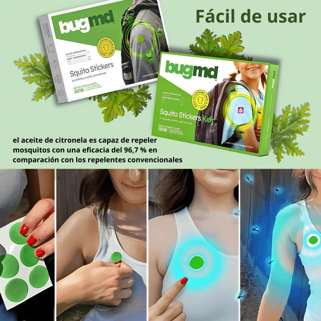 CITROMOSQ®  78 CAMPOS DE FUERZA CONTRA MOSQUITOS