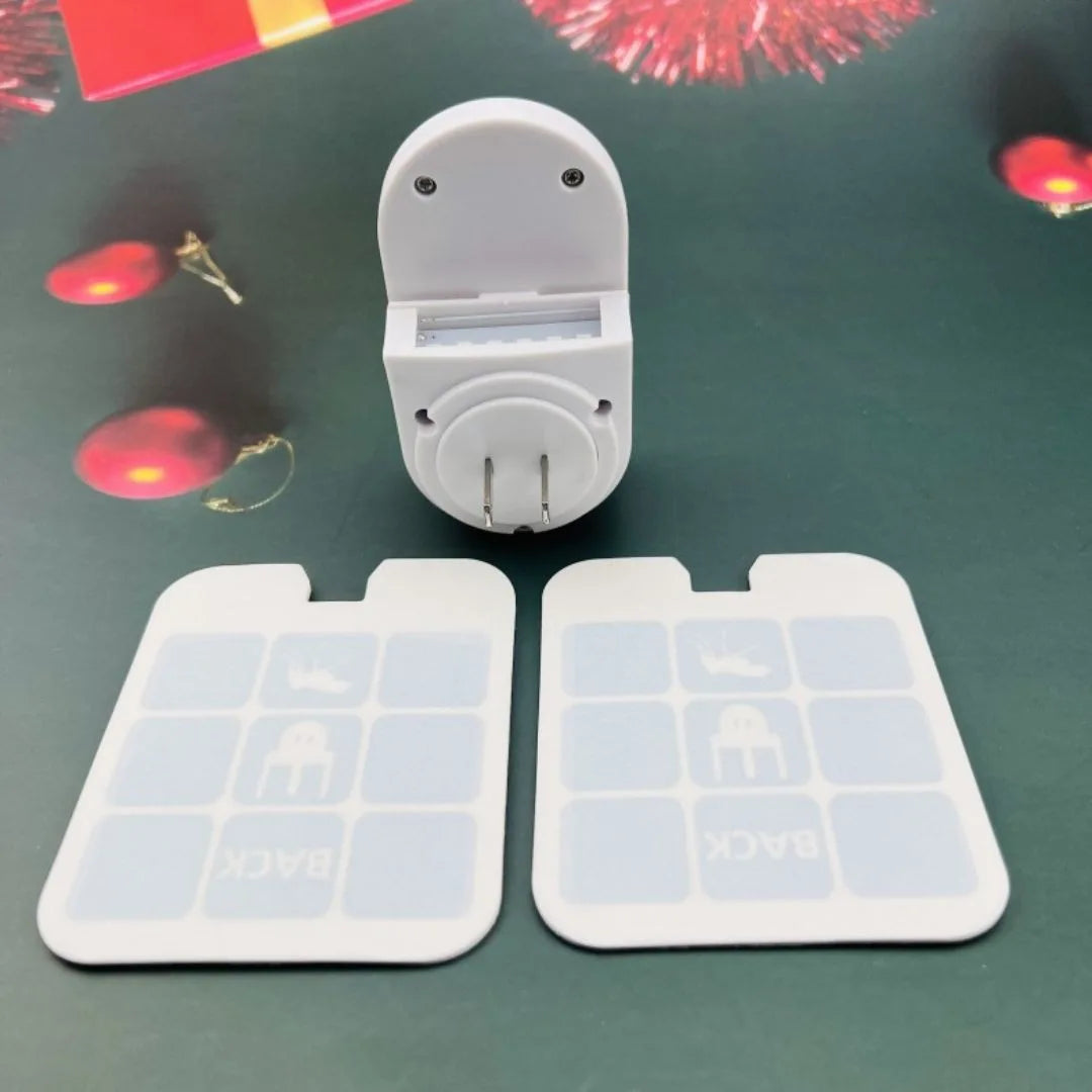 INSECTOFF® LAMPARA CON LED ENVOLVENTE ATRAPA INSECTOS, ELIMINA MOSQUITOS, MOSCAS Y BICHOS +5 PEG