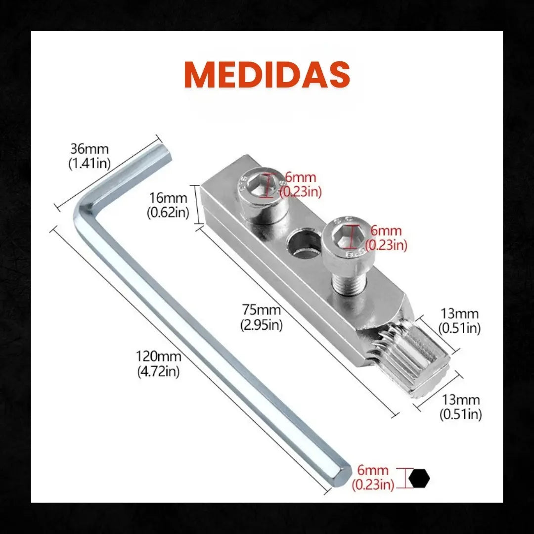 STEELPULL® KIT EXTRACTOR DE PERNOS ROTOS, TUERCAS Y TORNILLOS