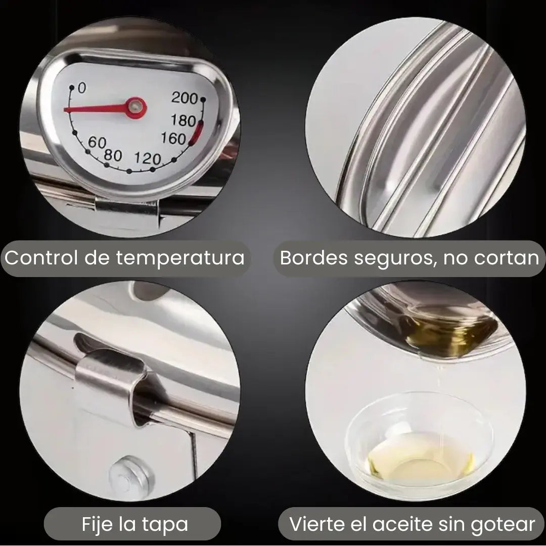 FRYMASTER® PRO FREIDORA CON MEDIDOR DE TEMPERATURA