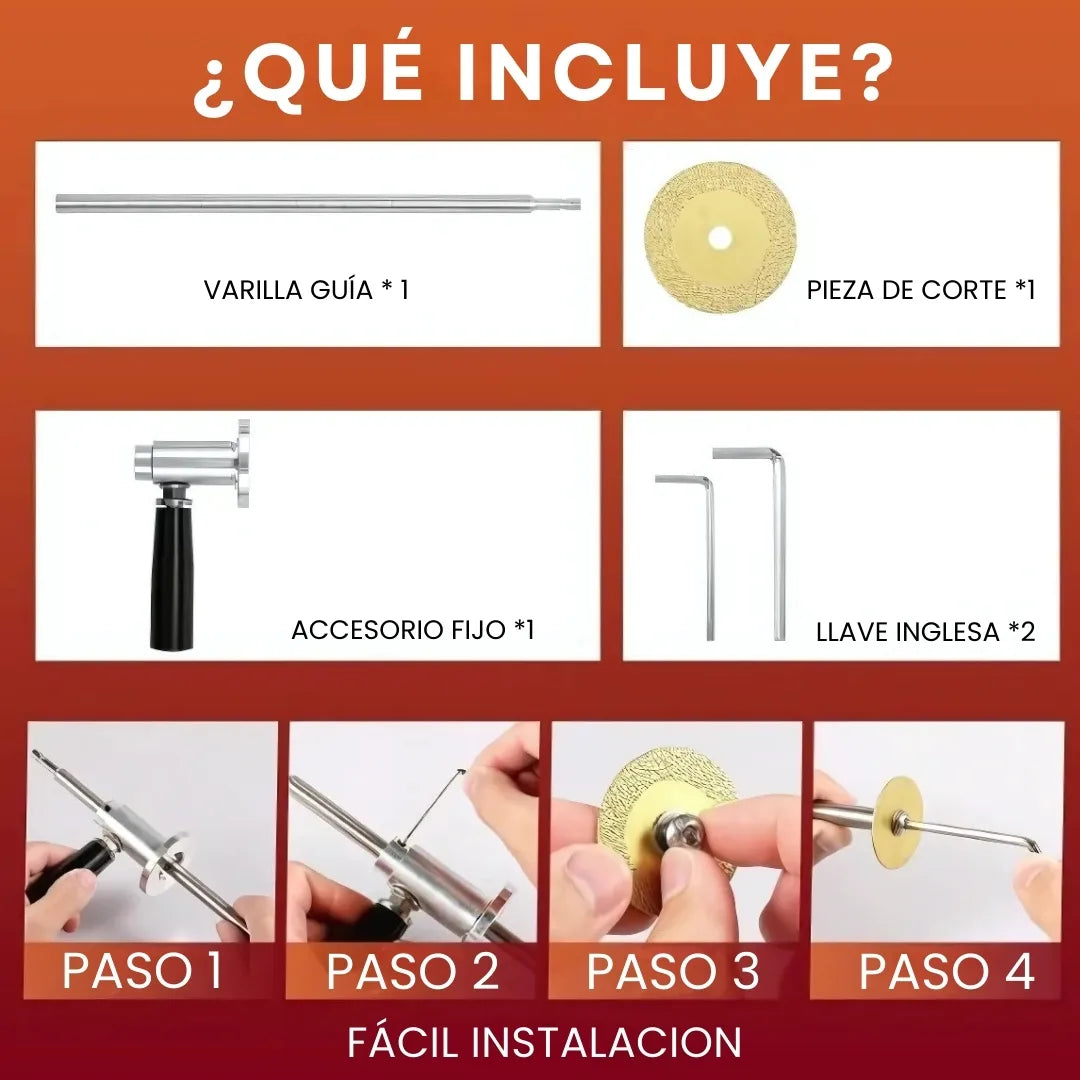 INTRACORTE® CORTADOR INTERNO DE TUBOS PVC MULTIFUNCIONAL