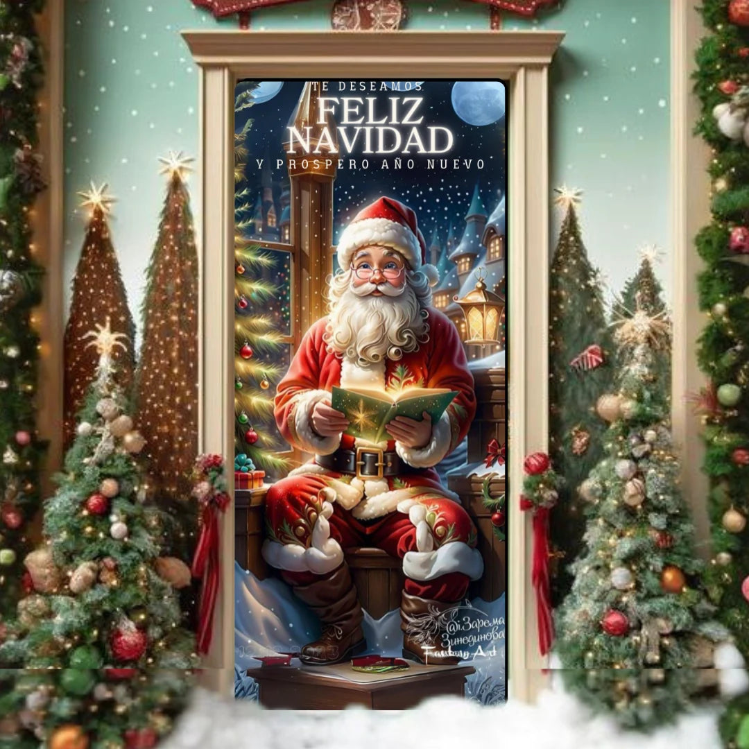 NAVIDOOR® FORROS NAVIDEÑOS ESPECIALES PARA PUERTAS 180*90