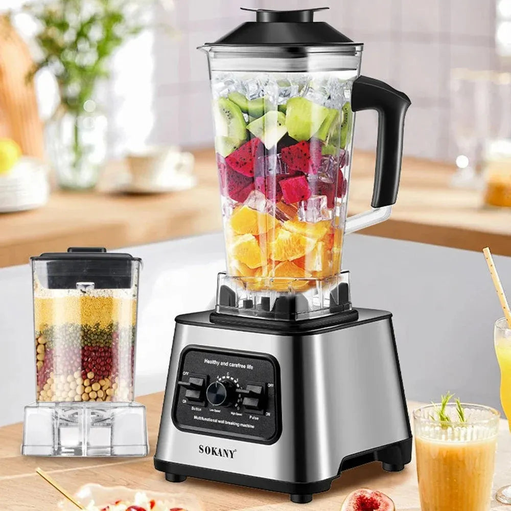 ULTRABLEND® LICUADORA PROFESIONAL 3 EN 1 MOTOR 9500W + 15 VELOCIDADES