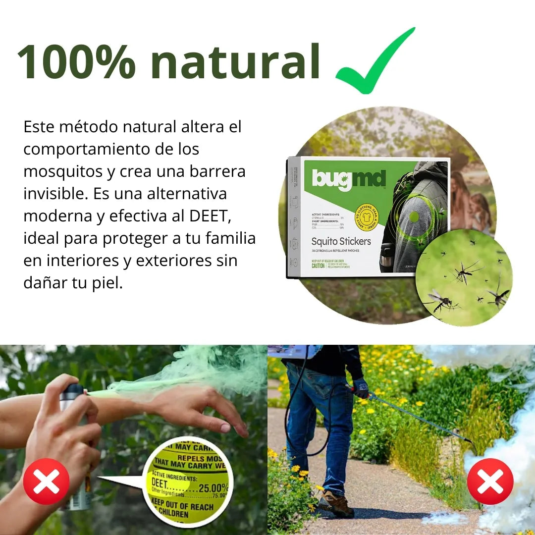 CITROMOSQ®  78 CAMPOS DE FUERZA CONTRA MOSQUITOS