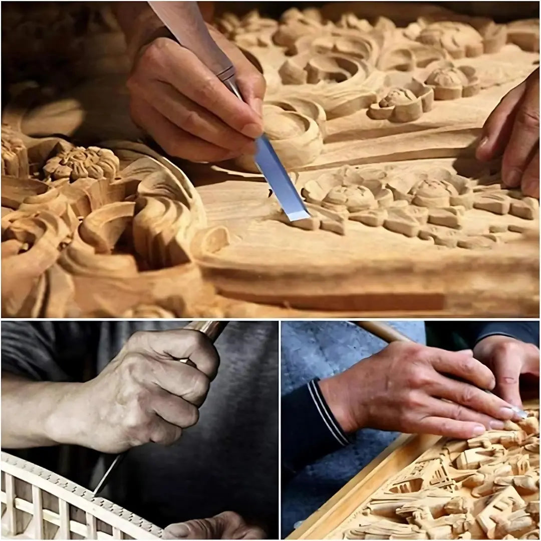 CHISELART® SET X12 CINCELES DE ACERO INOXIDABLE