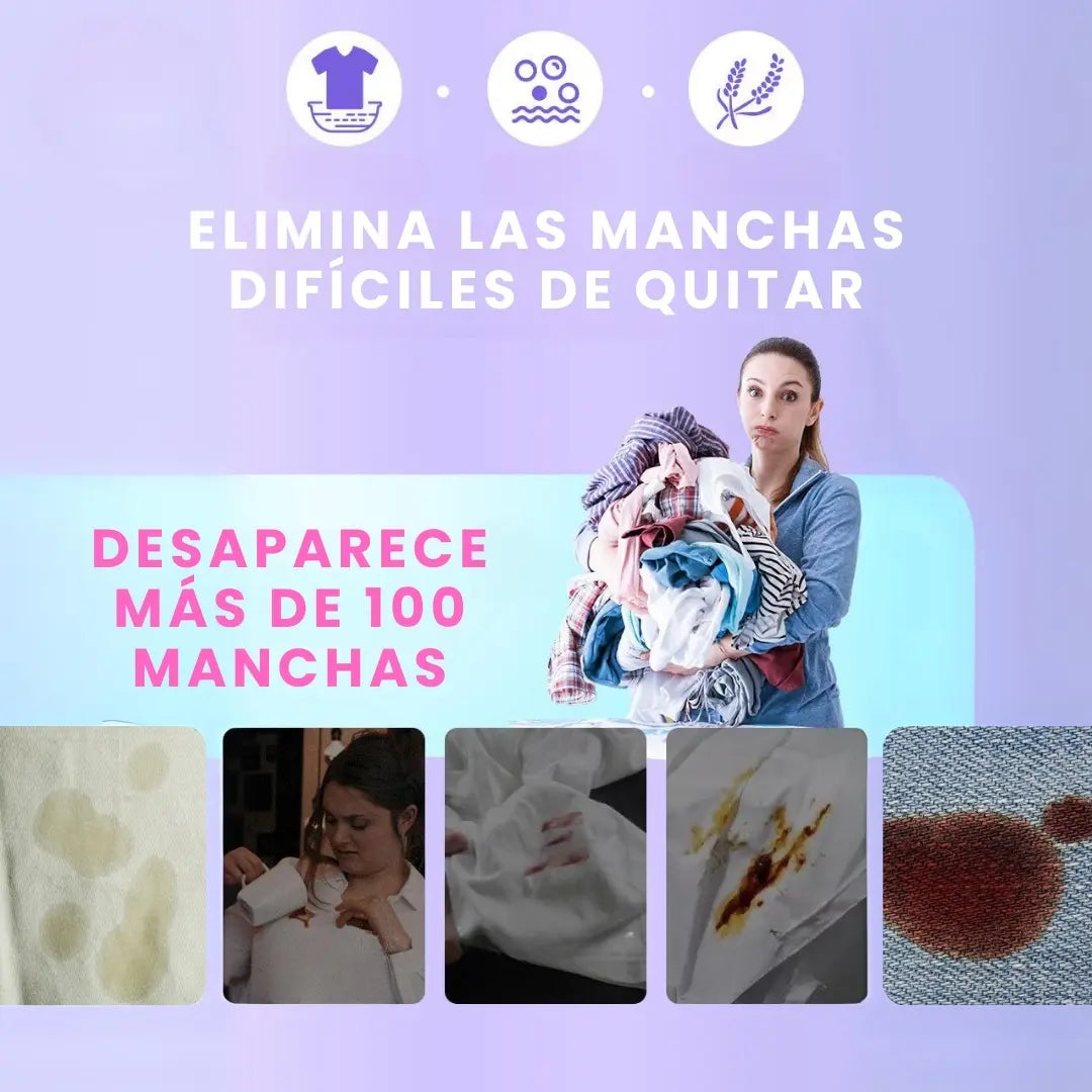 NOVANISH® ENZIMA ACTIVA Y DESMANCHADOR LIQUIDO BLANCO 120ML