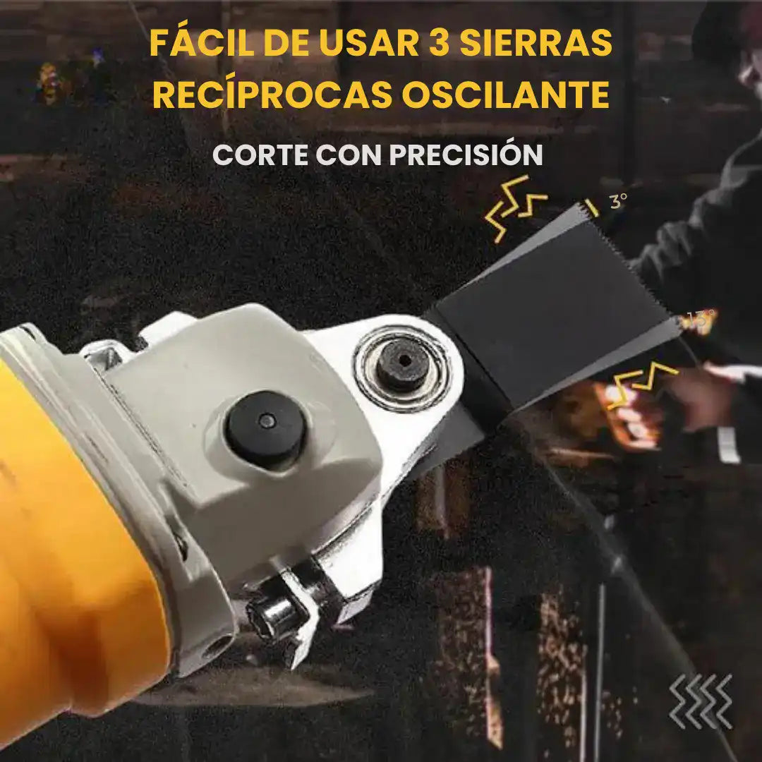 Kit 4 en 1 Pro® para Pulidora con cabezal Universal