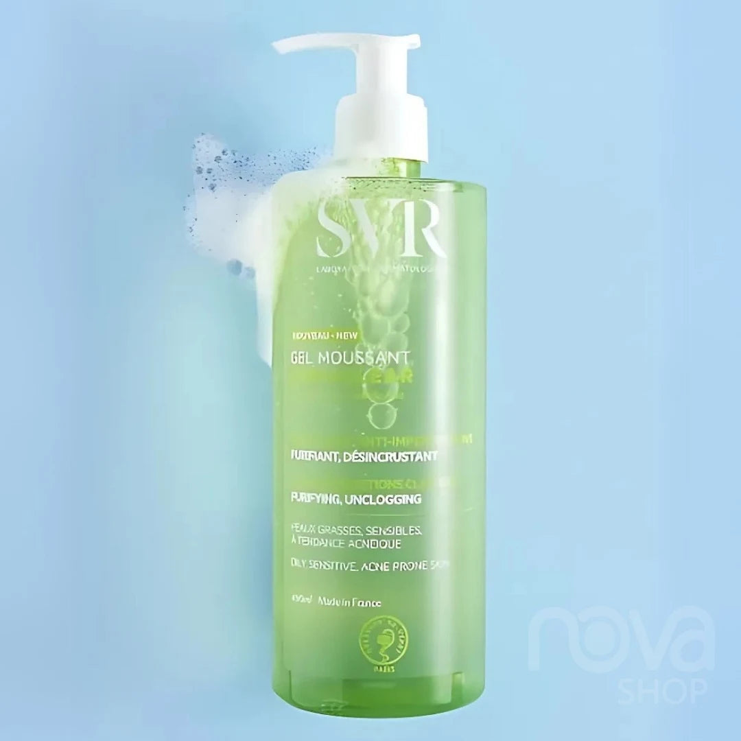 GEL MOUSANT SVR® DESODORANTE DE DUCHA, HIDRATA, REJUVENECE Y ELIMINA EL SUDOR