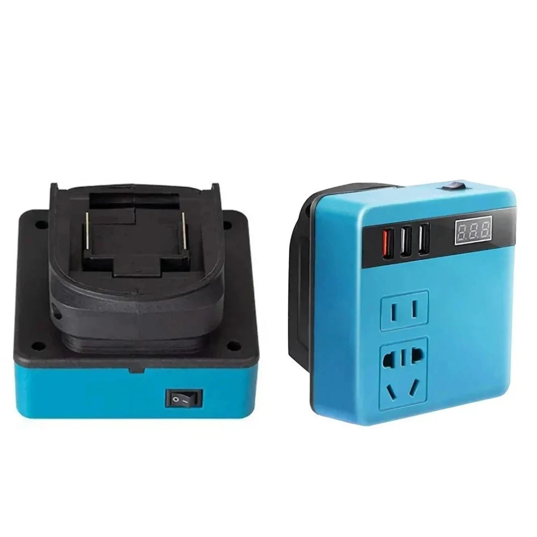 VOLTGO® INVERSOR PORTATIL PARA BATERIAS DE LITIO 120V/220W