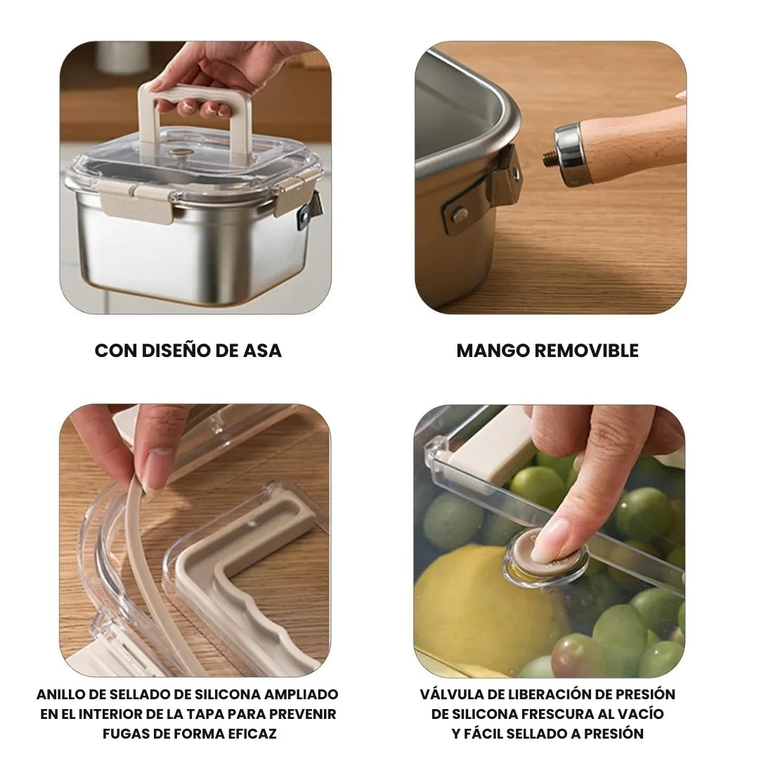 FREIZEN PRO® OLLA MULTIFUNCIONAL ACERO INOXIDABLE