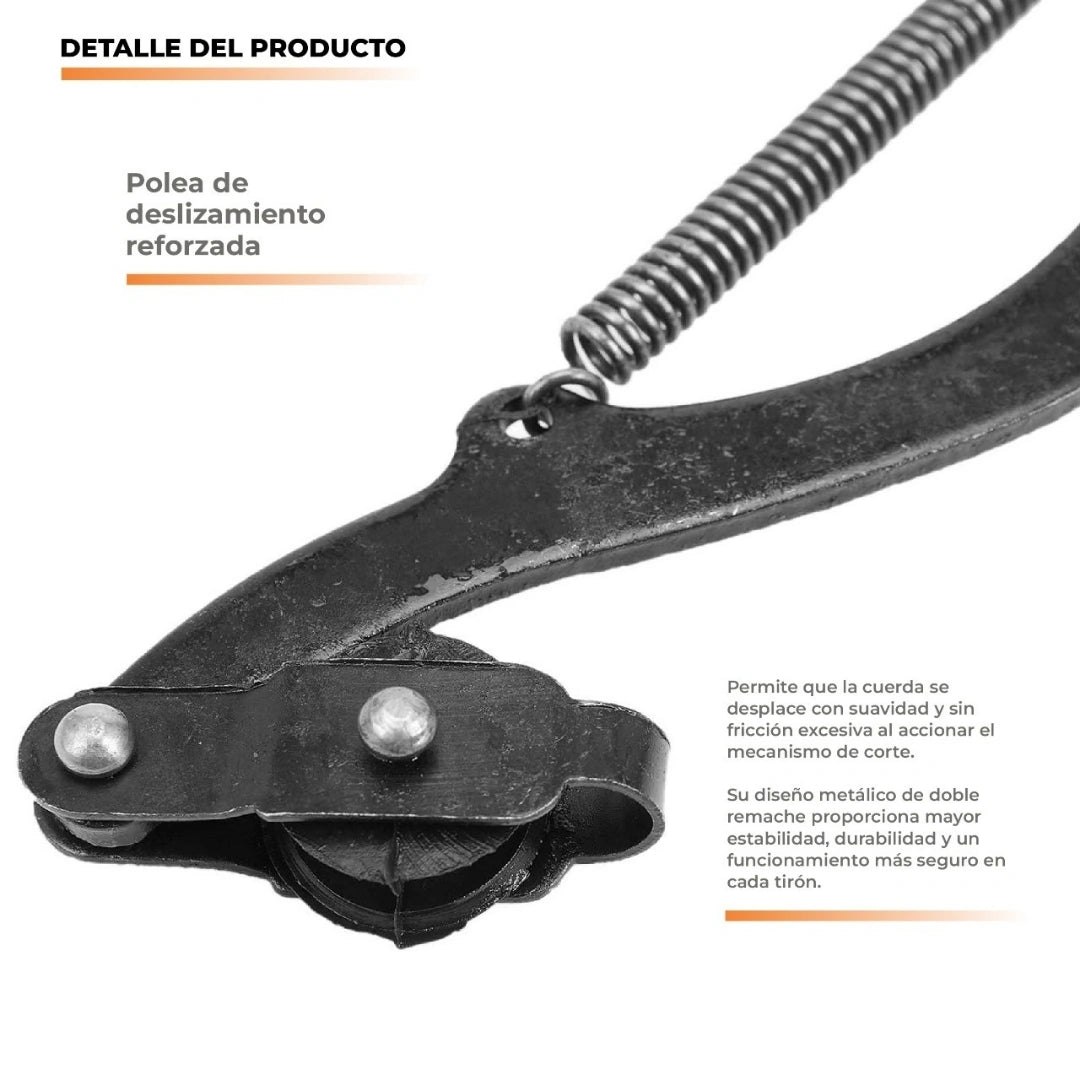 PODAEXTEN® TIJERA PODADORA DE POLEA DE GRAN ALTURA EN ACERO REFORZADO