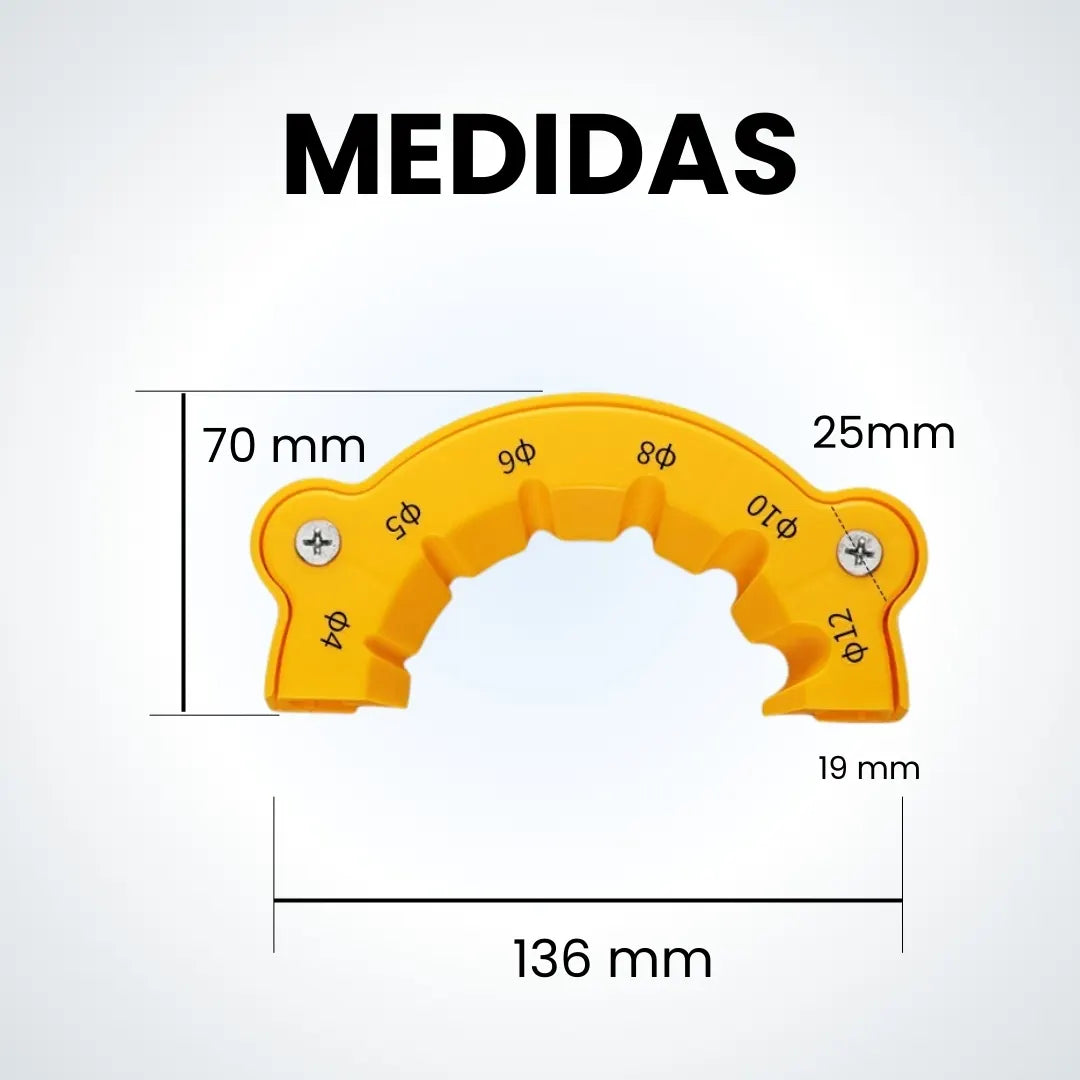 FIJABROK® SOPORTE PARA AFILAR BROCAS EN AMOLADORAS