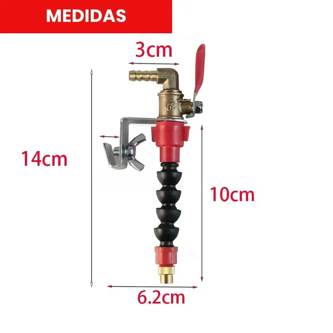 AIRCUT® ASPERSOR DE AGUA A PRESIÓN ANTI POLVO UNIVERSAL