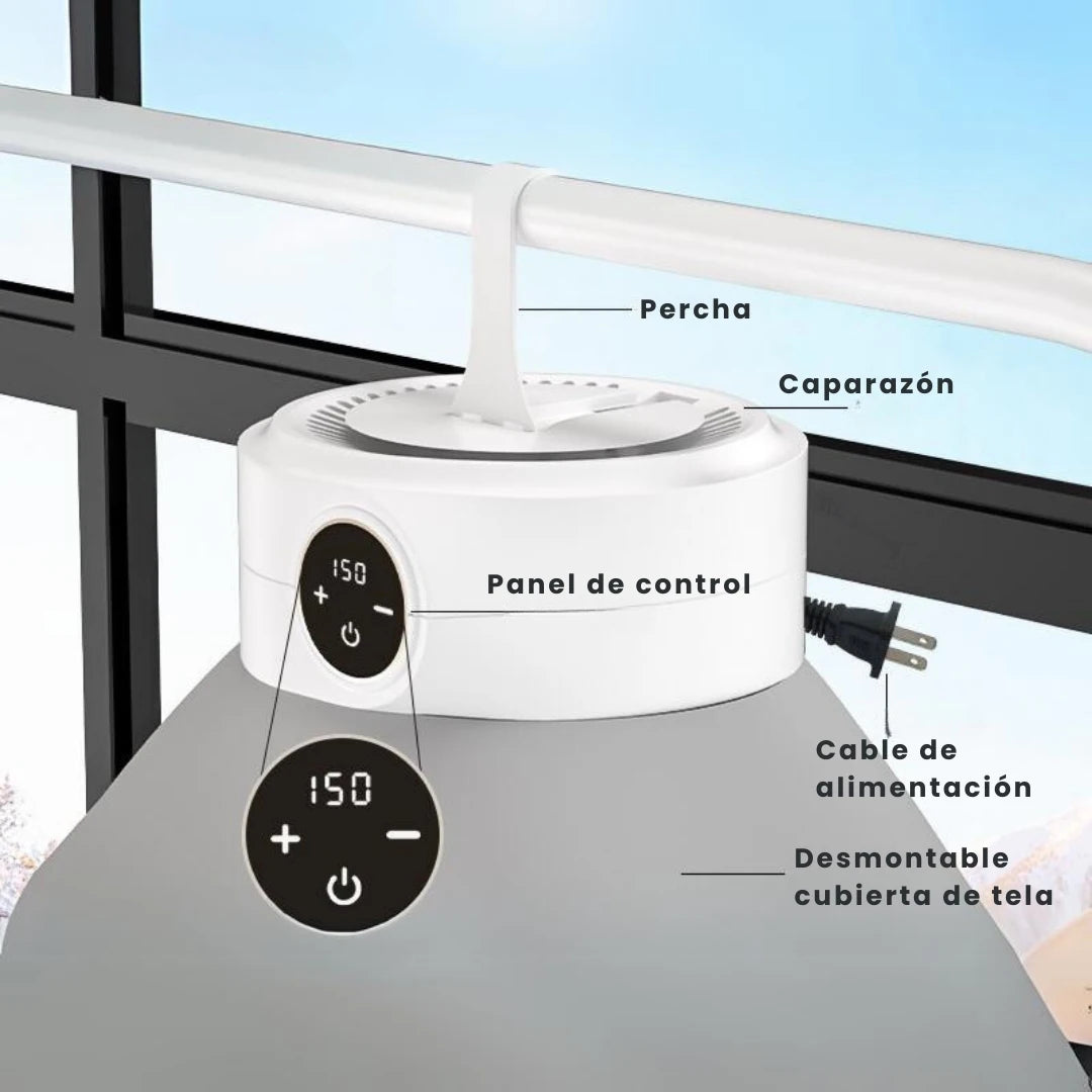 SECADOR DE ROPA PORTATIL SECAMAX®