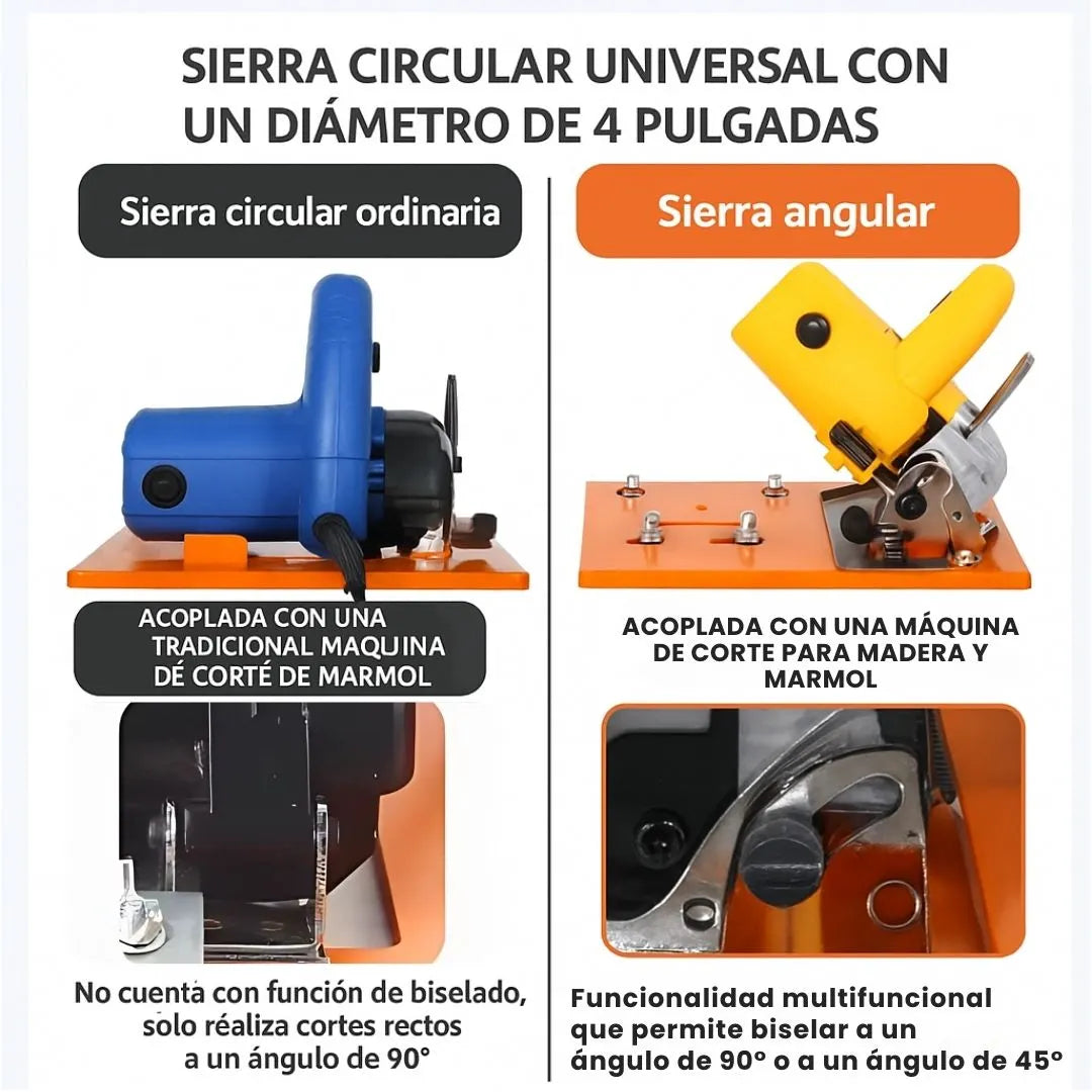 ANGLECUT® BASE GUIA DE CORTE PROFESIONAL PARA SIERRA CIRCULAR