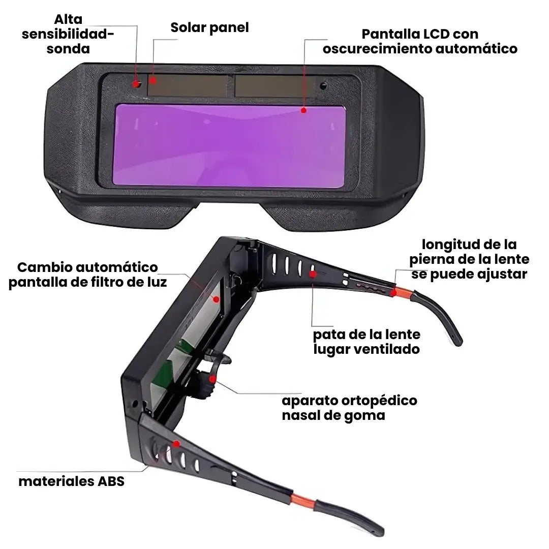 SOLDAVISION® LENTES SOLDADORES Y ELECTRONICOS PASTA DURA