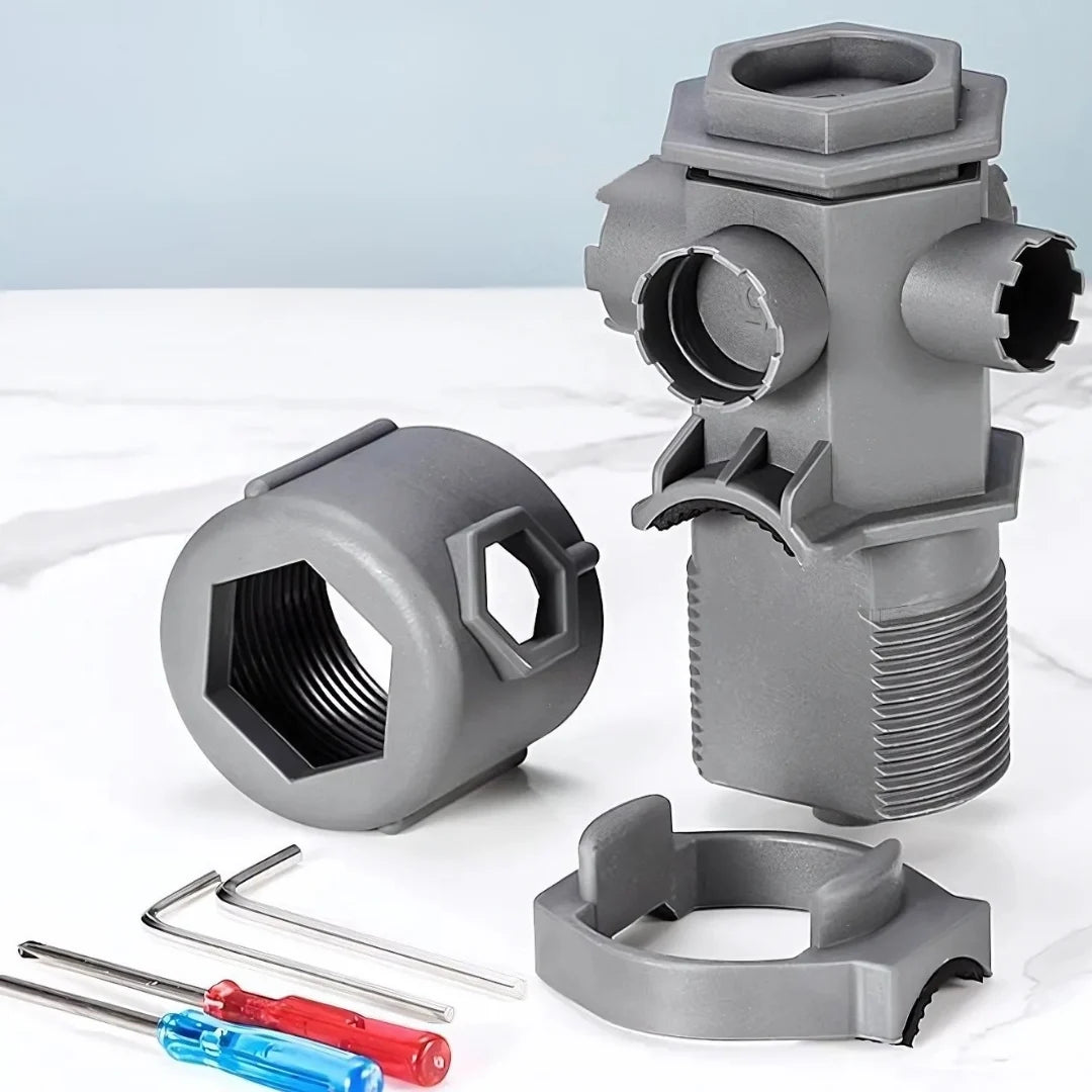 GRIFLEX® LLAVE MULTIFUNCIONAL 16 USOS PARA FONTANERIA DE GRIFOS UNIVERSAL