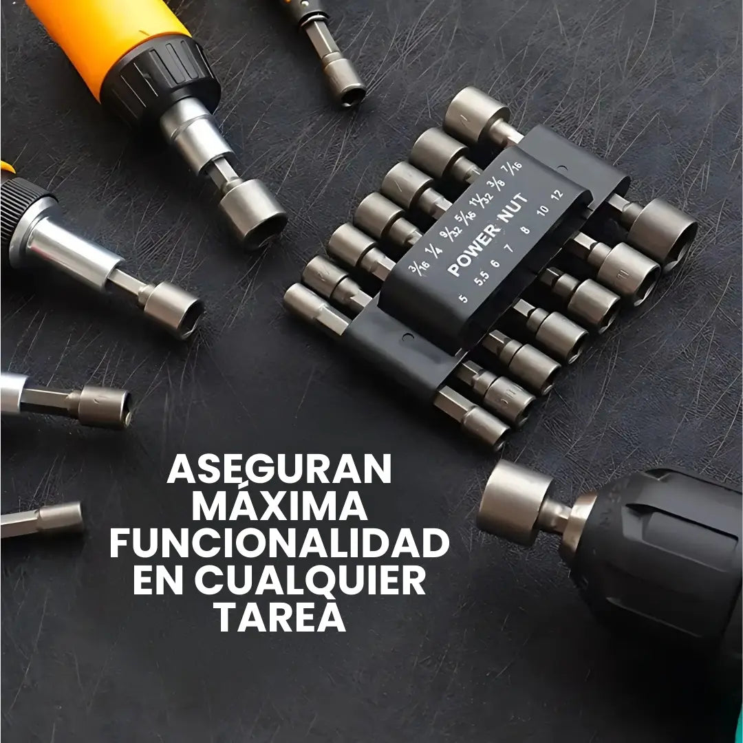 HEXAPRO® SET X14 DESTORNILLADORES HEXAGONALES EN ACERO DE CROMO