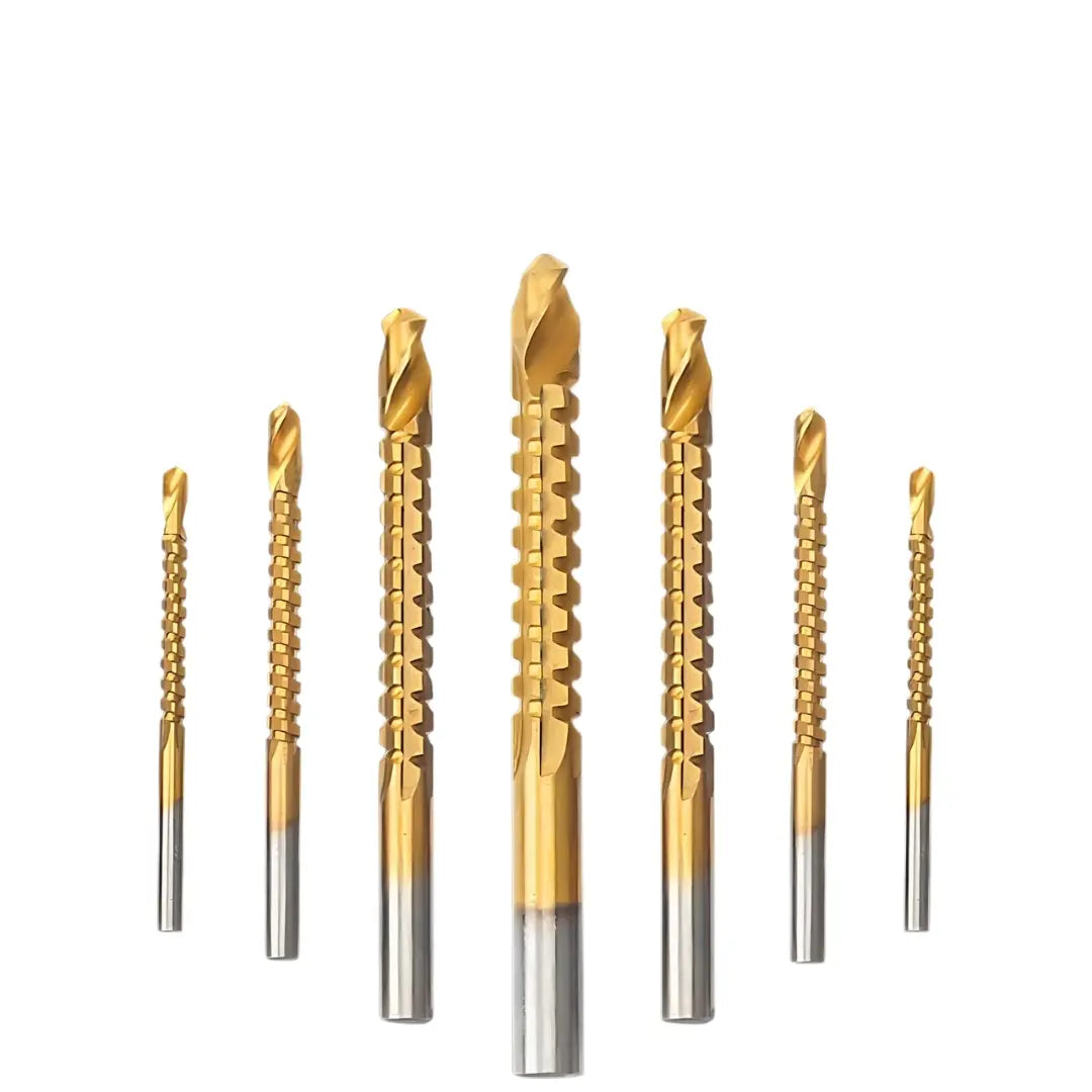 TITANBROC® X6 JUEGO DE BROCAS DENTADAS EN TITANIO