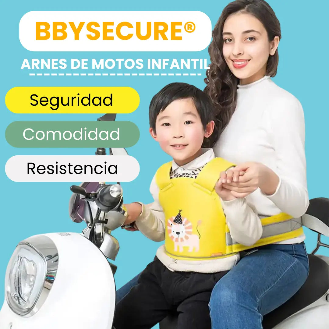 BBYSECURE® ARNES INFANTIL PARA MOTOS