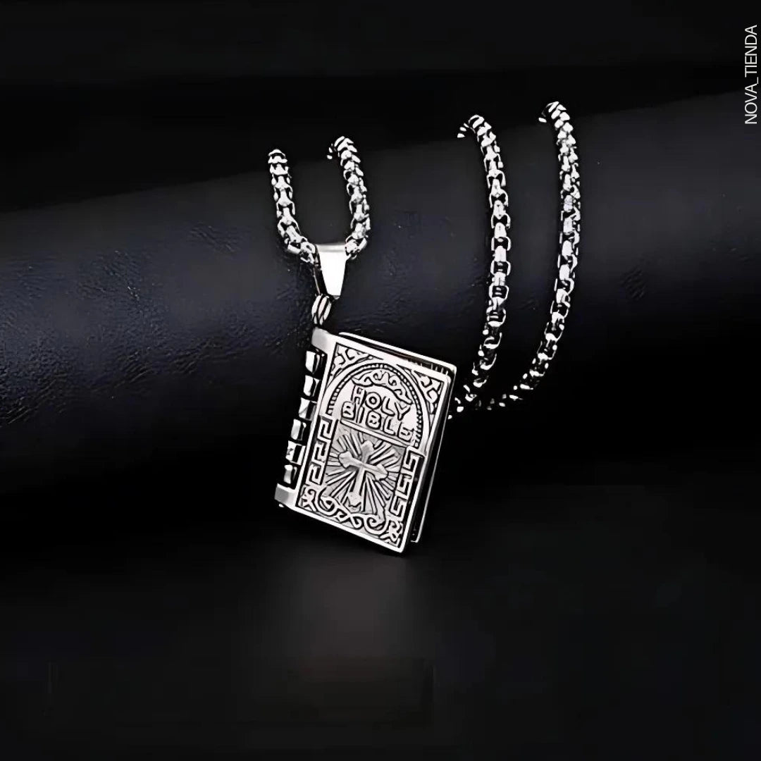 COLLAR+BIBLIA® IDEAL PARA PROTECCION DIVINA