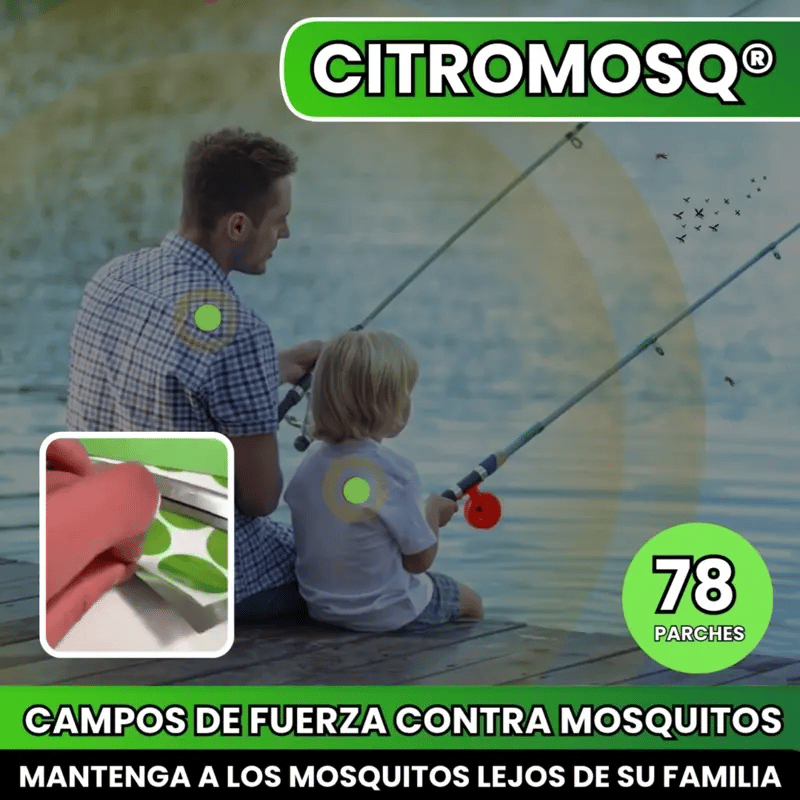 CITROMOSQ®  78 CAMPOS DE FUERZA CONTRA MOSQUITOS