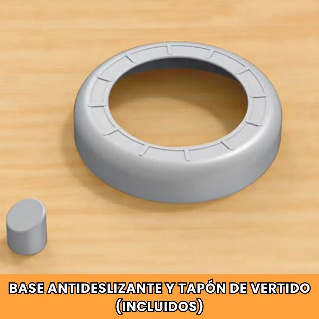 CRYSTALOIL® ACEITERA PREMIUM DE VIDRIO ÁMBAR 1 LT