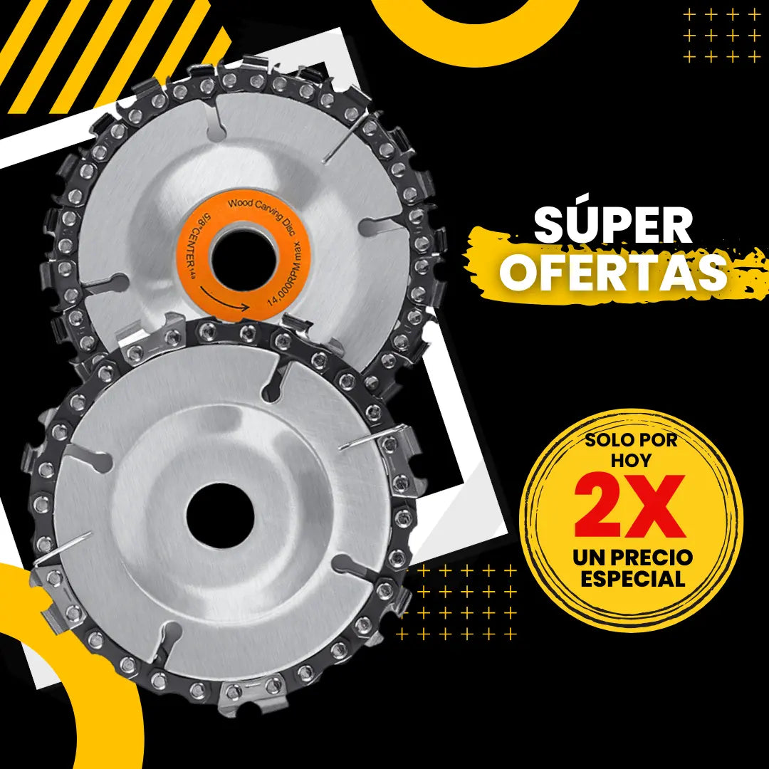 DISCO SIERRA PARA PULIDORAS® IDEAL PARA CORTES Y ESCULPIDOS