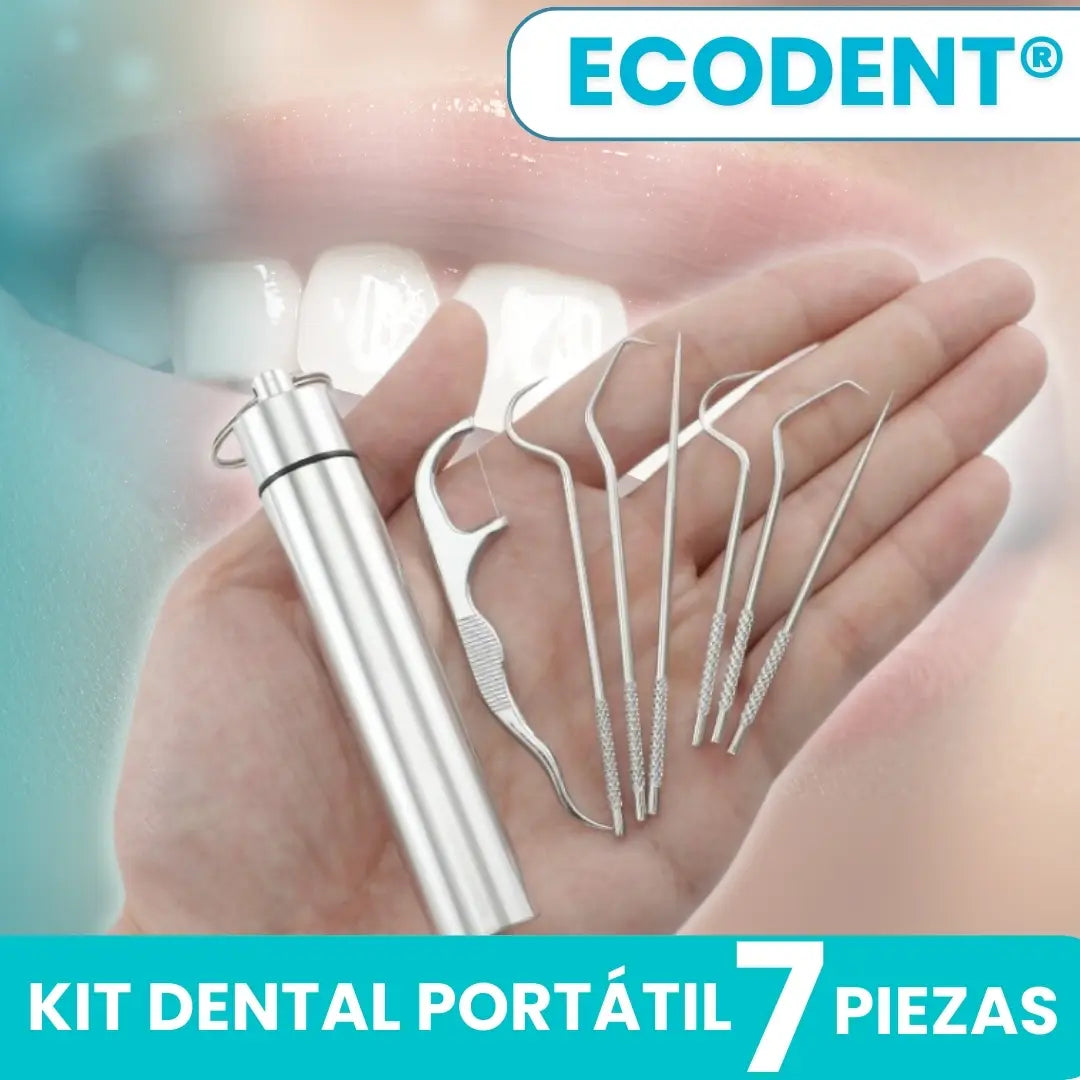 ECODENT® KIT DENTAL PORTATIL 7 PIEZAS
