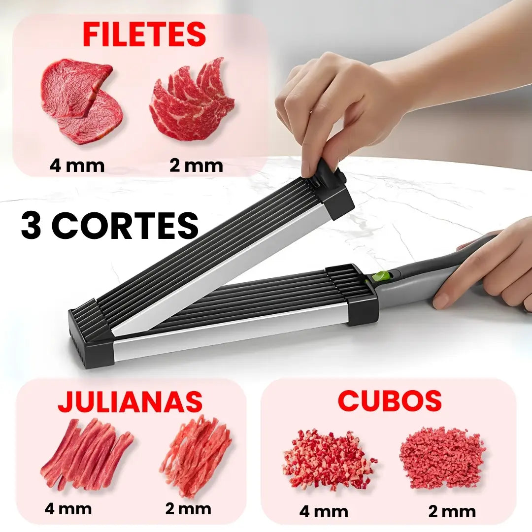 FILETEADOR ZAMURAI®  PARA CARNES CON 17 CUCHILLAS