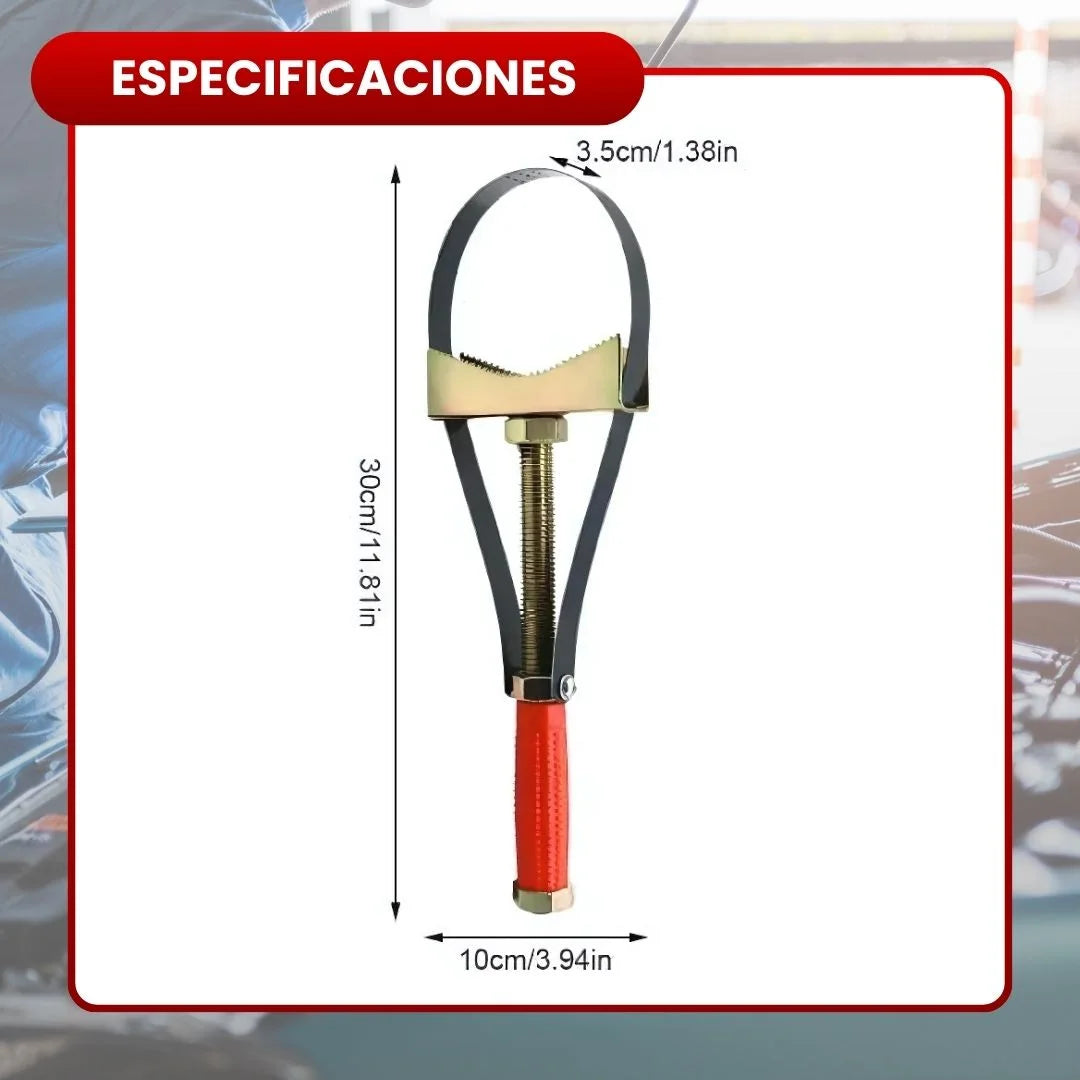 FILTROBUSTER® LLAVE MECÁNICA DE FILTROS DE ACEITE PARA VEHICULOS