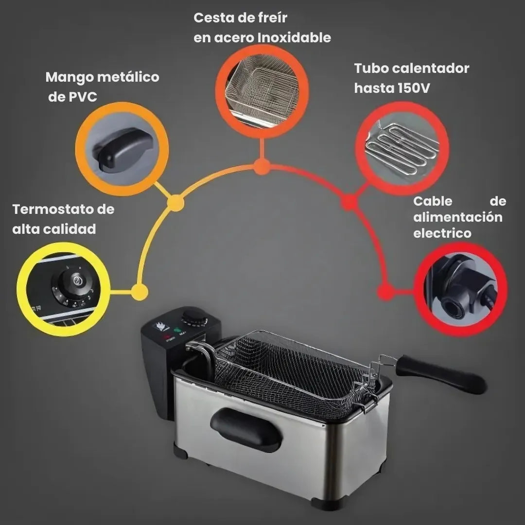 FRITAEXPRESS® FREIDORA ELÉCTRICA PROFESIONAL