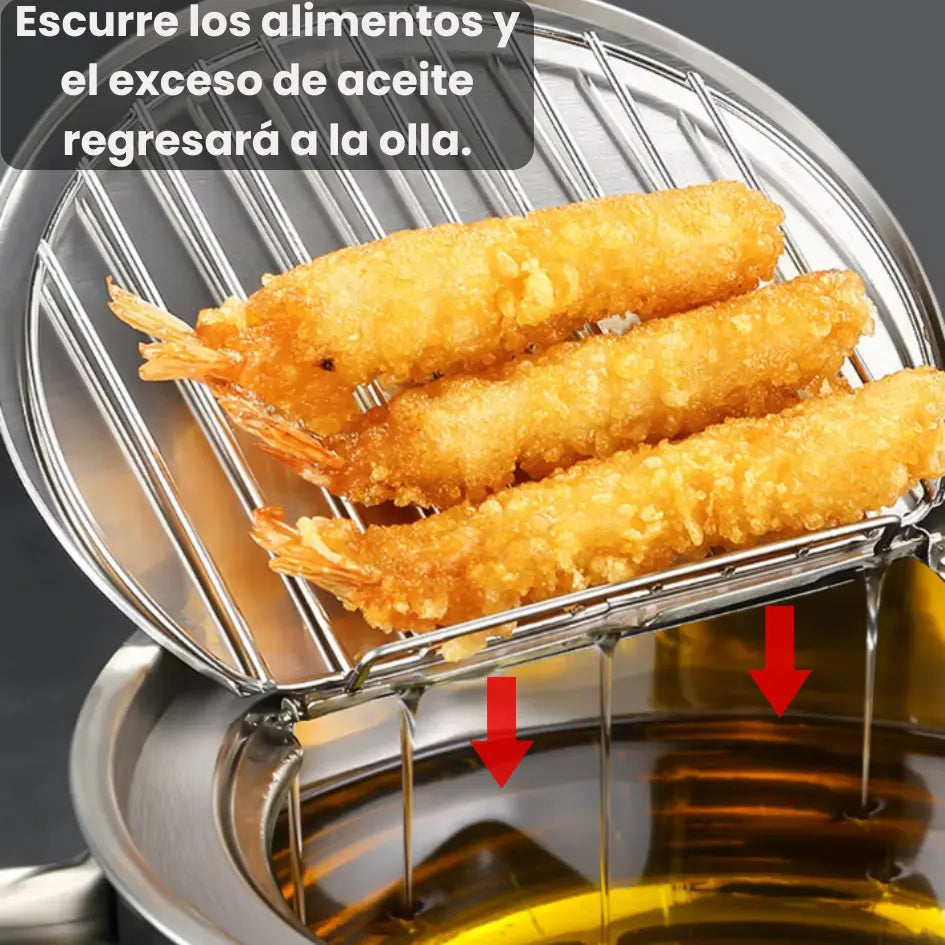 FRYMASTER® PRO FREIDORA CON MEDIDOR DE TEMPERATURA