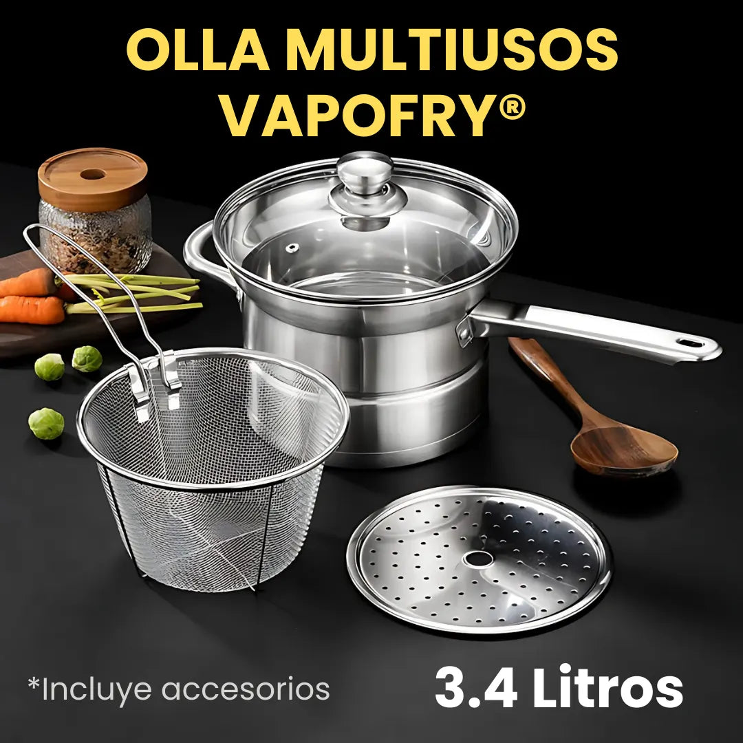 OLLA MULTIUSOS VAPOFRY® - 3.4 LITROS