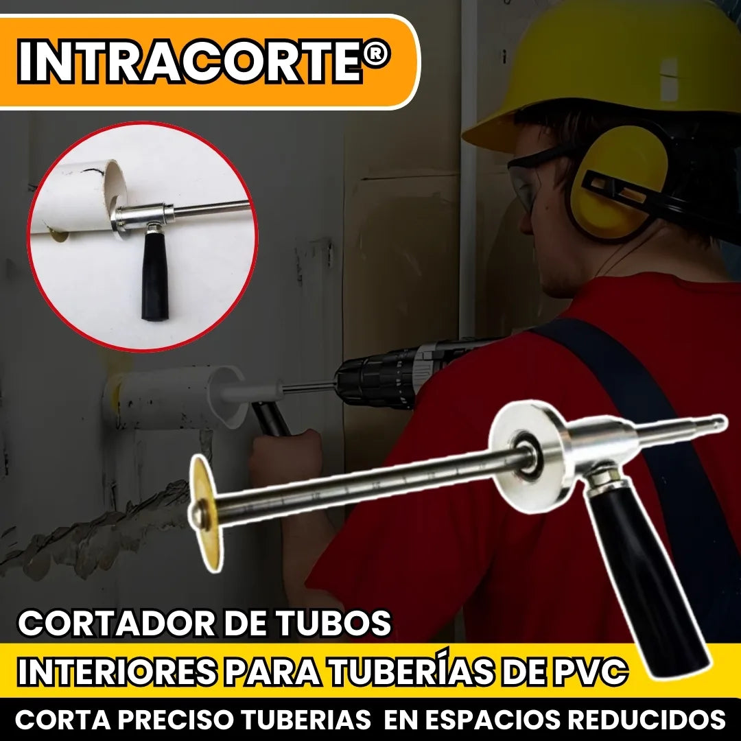 INTRACORTE® CORTADOR INTERNO DE TUBOS PVC MULTIFUNCIONAL