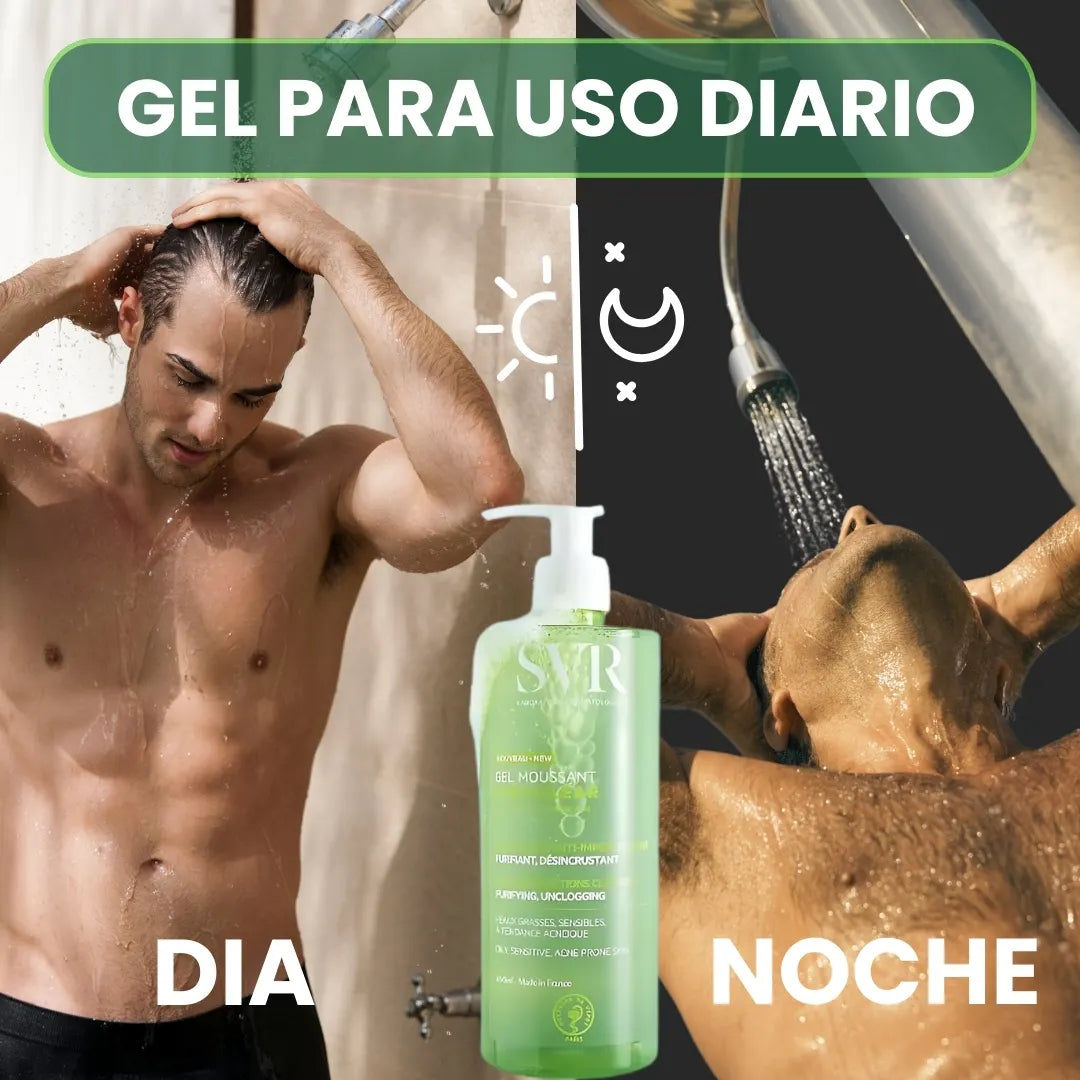 GEL MOUSANT SVR® DESODORANTE DE DUCHA, HIDRATA, REJUVENECE Y ELIMINA EL SUDOR