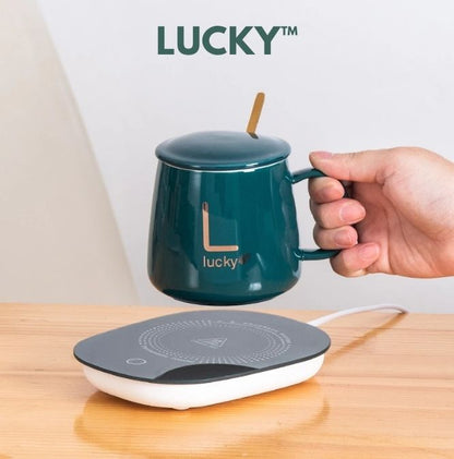 LUCKY™ MUG - Con Calentador + Cuchara