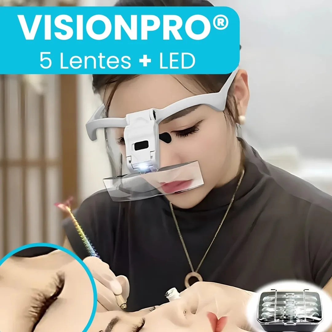 VISIONPRO 4K® GAFAS DESMONTABLES CON 5 LENTES + LED
