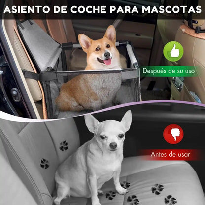 ASIENTO DE AUTO PARA MASCOTAS