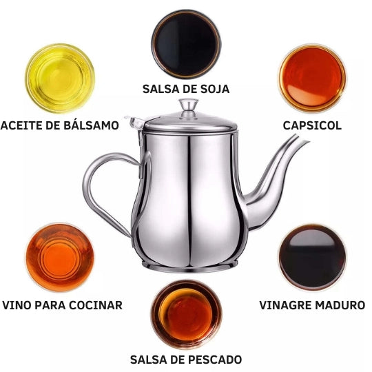 TETERA GOURMET® - FILTRA, CONSERVA Y DISPENSA