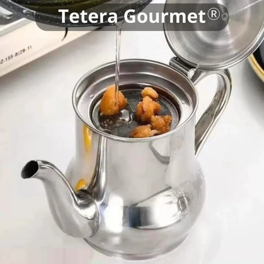 TETERA GOURMET® - FILTRA, CONSERVA Y DISPENSA