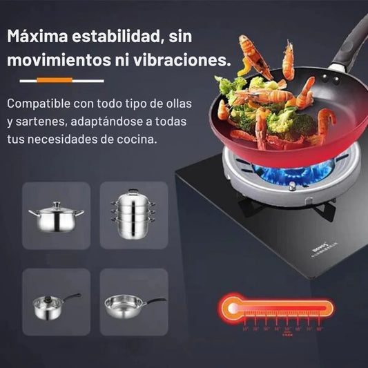 Kit x2 EcoFlame® Soporte Estabilizador de Calor