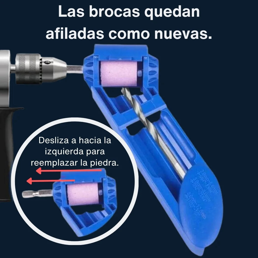 Salvabrocas® – Afilador de brocas portátil