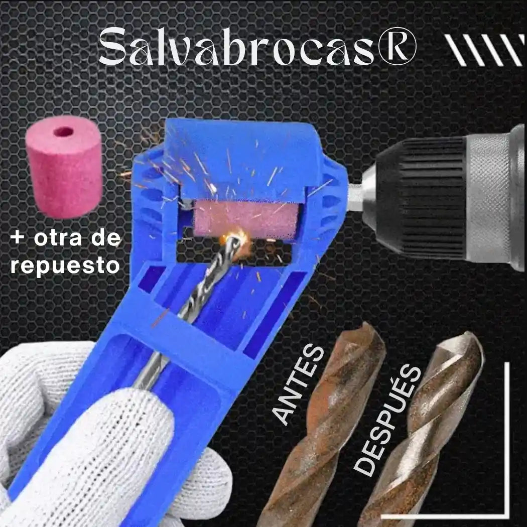 Salvabrocas® – Afilador de brocas portátil