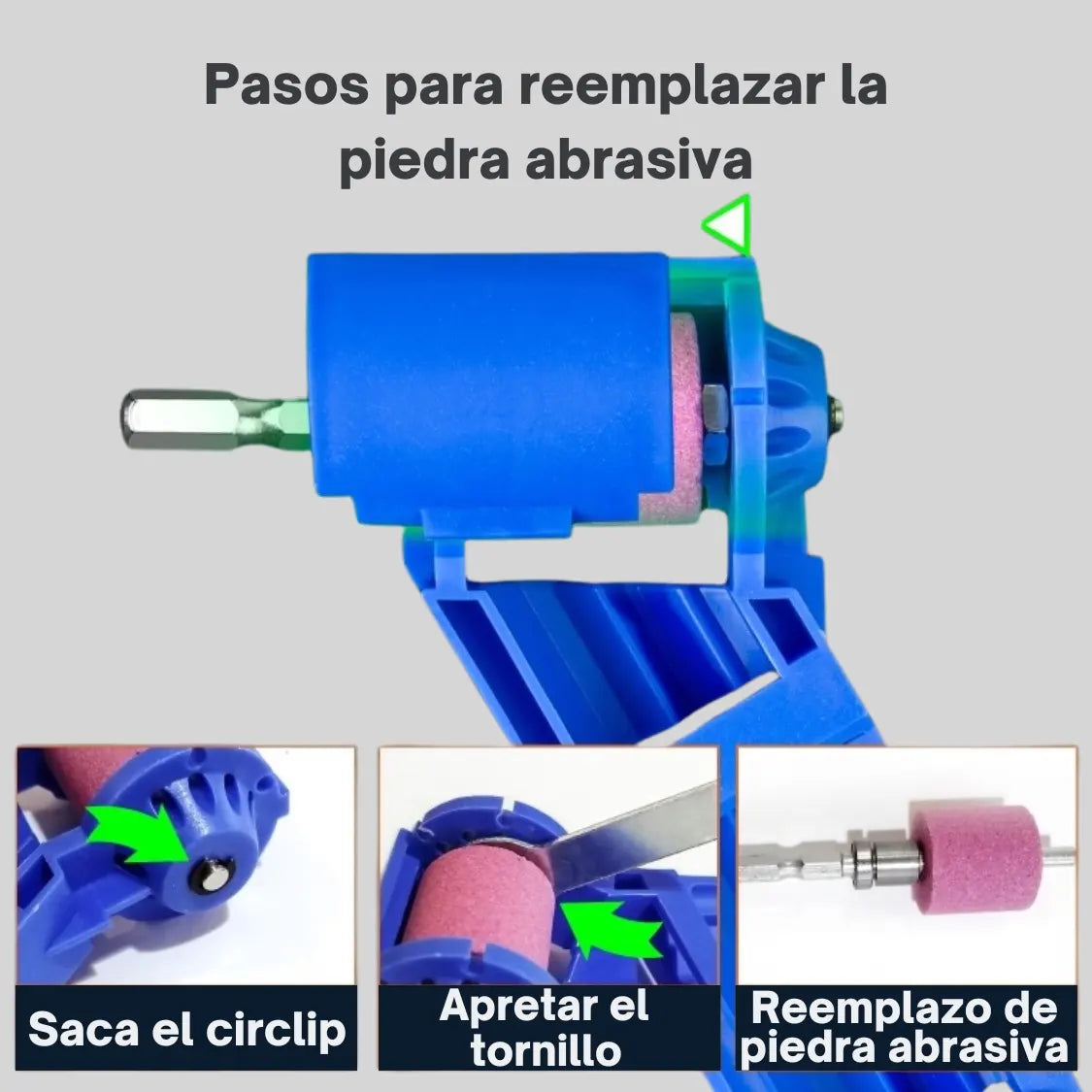 Salvabrocas® – Afilador de brocas portátil