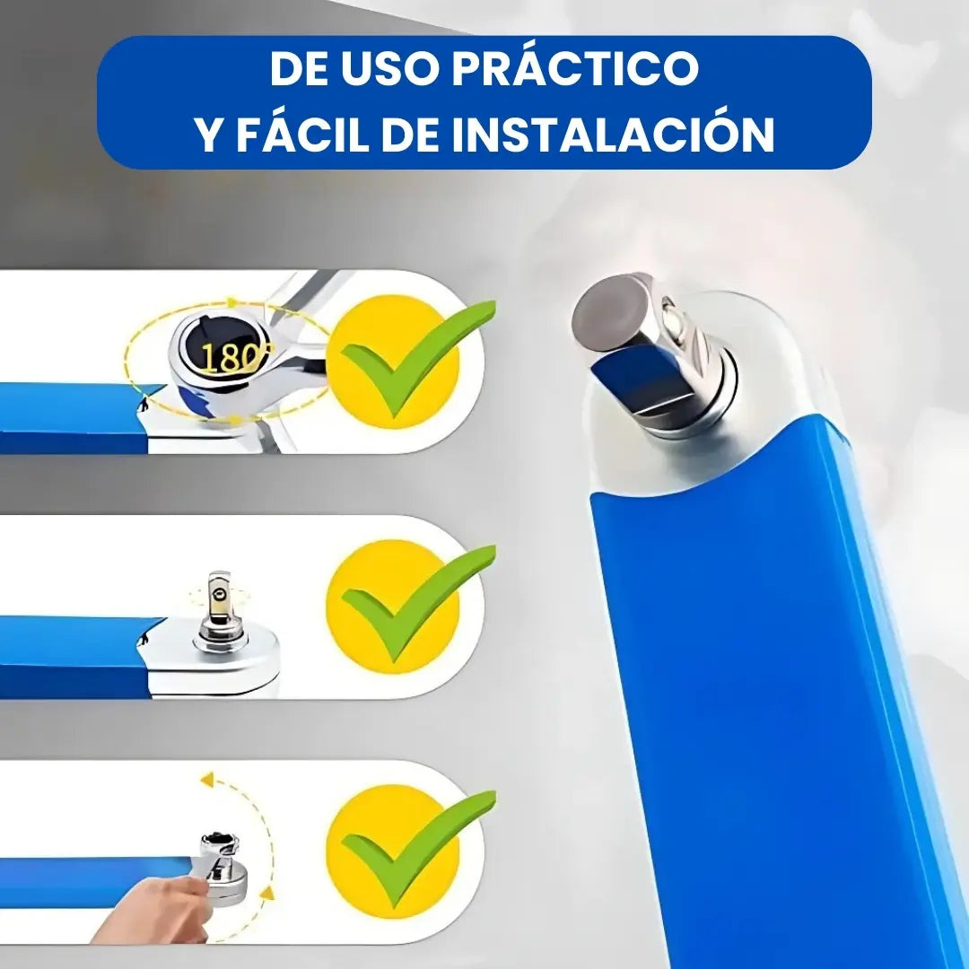 MAXTORQUE® LLAVE EXTENSORA DE TRINQUETE